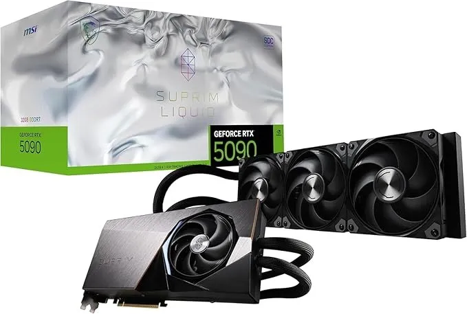 MSI RTX 5090 SUPRIM Liquid SOC