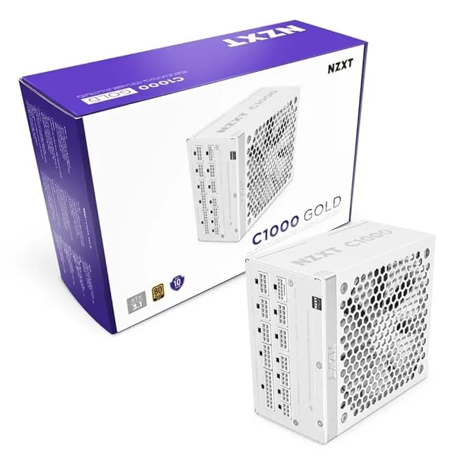 NZXT C1000 Gold White